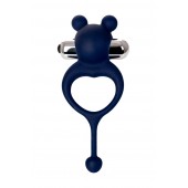 Синее виброкольцо с хвостиком JOS MICKEY - JOS - в Дзержинске купить с доставкой