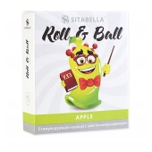 Стимулирующий презерватив-насадка Roll   Ball Apple - Sitabella - купить с доставкой в Дзержинске