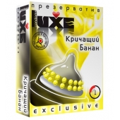 Презерватив LUXE  Exclusive  Кричащий банан  - 1 шт. - Luxe - купить с доставкой в Дзержинске