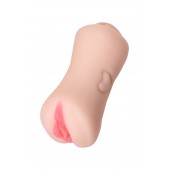 Телесный двусторонний мастурбатор Pretty Mouth - ротик и вагина - ToyFa - в Дзержинске купить с доставкой