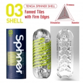 Мастурбатор SPINNER Shell - Tenga - в Дзержинске купить с доставкой