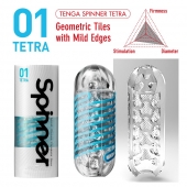 Мастурбатор SPINNER Tetra - Tenga - в Дзержинске купить с доставкой