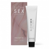 Лубрикант на водной основе Slow Sex Anal Play Gel - 30 мл. - Bijoux Indiscrets - купить с доставкой в Дзержинске