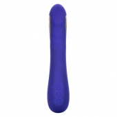 Фиолетовый вибратор с электростимуляцией Intimate E-Stimulator Petite Wand - 18,5 см. - California Exotic Novelties - купить с доставкой в Дзержинске