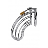 Серебристый пояс верности TOYFA на замочке - ToyFa - купить с доставкой в Дзержинске