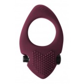 Бордовое эрекционное виброкольцо Pure Passion Sunset - Lola Games - в Дзержинске купить с доставкой