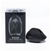 Черный инновационный мужской вибратор PULSE SOLO ESSENTIAL - Hot Octopuss - в Дзержинске купить с доставкой