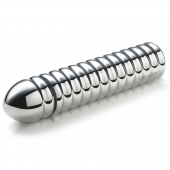 Рельефный фаллос для интенсивного электросекса Groovey George - 20 см. - MyStim - купить с доставкой в Дзержинске