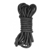 Черная веревка Do Not Disturb - 5 м. - Lola Games - купить с доставкой в Дзержинске