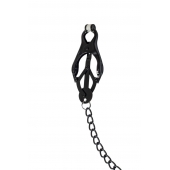 Зажимы на соски Darkside с цепочкой - Lola Games - купить с доставкой в Дзержинске