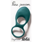 Зеленое эрекционное виброкольцо Daydream - Lola Games - в Дзержинске купить с доставкой