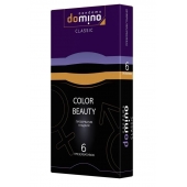 Разноцветные презервативы DOMINO Colour Beauty - 6 шт. - Domino - купить с доставкой в Дзержинске