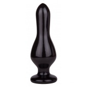 Черная анальная пробка MAGNUM 15 - 16 см. - LOVETOY (А-Полимер)