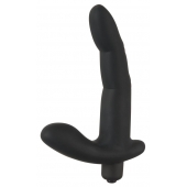 Черный вибромассажер простаты Naughty Finger Prostate Vibe - 13,8 см. - Orion - в Дзержинске купить с доставкой