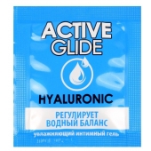 Лубрикант на водной основе Active Glide с гиалуроновой кислотой - 3 гр. - Биоритм - купить с доставкой в Дзержинске