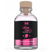 Массажный гель с согревающим эффектом Cotton Candy - 30 мл. - INTT - купить с доставкой в Дзержинске