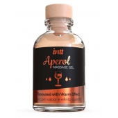 Массажный гель с согревающим эффектом Aperol - 30 мл. - INTT - купить с доставкой в Дзержинске
