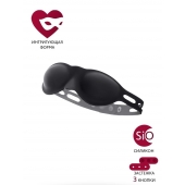 Черная плотная силиконовая маска - ToyFa - купить с доставкой в Дзержинске