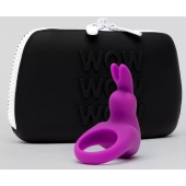 Фиолетовое эрекционное виброкольцо Happy Rabbit Cock Ring Kit - Happy Rabbit - в Дзержинске купить с доставкой