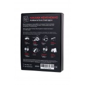 Фиолетовый набор БДСМ «Накажи меня нежно» с карточками - Штучки-дрючки - купить с доставкой в Дзержинске