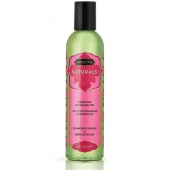 Массажное масло Naturals Strawberry Dreams с ароматом клубники - 236 мл. - Kama Sutra - купить с доставкой в Дзержинске