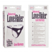 Трусы для страпона с универсальным креплением Universal Love Rider Luxe Harness - California Exotic Novelties - купить с доставкой в Дзержинске