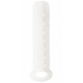 Белый фаллоудлинитель Homme Long - 13,5 см. - Lola Games - в Дзержинске купить с доставкой