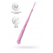 Розовый флоггер Anonymo - 64 см. - ToyFa - купить с доставкой в Дзержинске