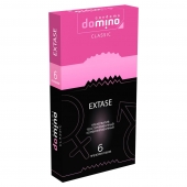 Презервативы с точками и рёбрышками DOMINO Classic Extase - 6 шт. - Domino - купить с доставкой в Дзержинске