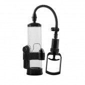 Прозрачная вакуумная помпа с вибрацией Vibrating Penis Pump - Dream Toys - в Дзержинске купить с доставкой
