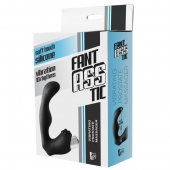 Черный вибромассажер простаты FantASStic Vibrating Prostate Massager - 11,3 см. - Dream Toys - в Дзержинске купить с доставкой