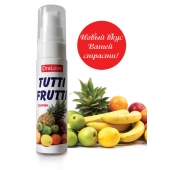 Гель-смазка Tutti-frutti со вкусом тропических фруктов - 30 гр. - Биоритм - купить с доставкой в Дзержинске