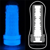 Светящийся в темноте мастурбатор Lumino Play Masturbator Ribbed - Lovetoy - в Дзержинске купить с доставкой