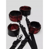 Изысканный набор фиксаций на кровати Reversible Under Mattress Restraint Set - Fifty Shades of Grey - купить с доставкой в Дзержинске