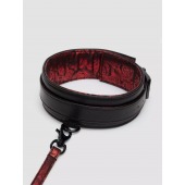 Стильный ошейник с поводком Reversible Faux Leather Collar and Lead - Fifty Shades of Grey - купить с доставкой в Дзержинске