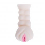 Рифленый мастурбатор-вагина из реалистичного материала - Baile - в Дзержинске купить с доставкой