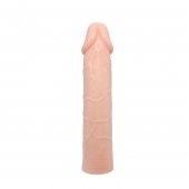 Удлиняющая насадка на пенис Deep Love - 21,5 см. - Baile - в Дзержинске купить с доставкой