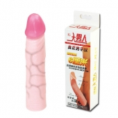 Удлиняющая насадка на пенис Deep Love - 21,5 см. - Baile - в Дзержинске купить с доставкой