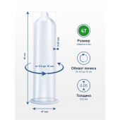 Презервативы MY.SIZE размер 47 - 3 шт. - My.Size - купить с доставкой в Дзержинске