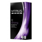 Презервативы с утолщённой стенкой VITALIS PREMIUM strong - 12 шт. - Vitalis - купить с доставкой в Дзержинске