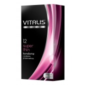 Ультратонкие презервативы VITALIS PREMIUM super thin - 12 шт. - Vitalis - купить с доставкой в Дзержинске