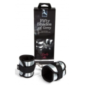 Серо-черные наручники Totally His - Fifty Shades of Grey - купить с доставкой в Дзержинске