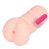Телесный вибромастурбатор-анус Tong-ggo Auto - KOKOS - в Дзержинске купить с доставкой