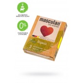 Экологически чистые презервативы Masculan Organic - 3 шт. - Masculan - купить с доставкой в Дзержинске