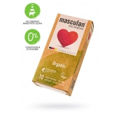 Экологически чистые презервативы Masculan Organic - 10 шт. - Masculan - купить с доставкой в Дзержинске