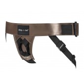 Бронзовый пояс для насадок Curious Harness - Strap-on-me - купить с доставкой в Дзержинске