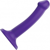 Фиолетовый фаллоимитатор-насадка Strap-On-Me Dildo Dual Density size S - 17 см. - Strap-on-me - купить с доставкой в Дзержинске