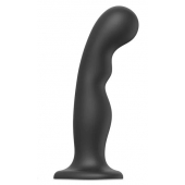 Черная насадка Strap-On-Me Dildo Plug P G size XXL - Strap-on-me - купить с доставкой в Дзержинске