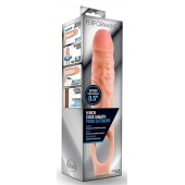 Телесная насадка на пенис 9 Inch Cock Sheath Extender - 22,2 см. - Blush Novelties - в Дзержинске купить с доставкой