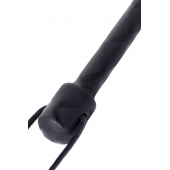 Чёрный стек с фигуркой леопарда на наконечнике - 21 см. - ToyFa - купить с доставкой в Дзержинске